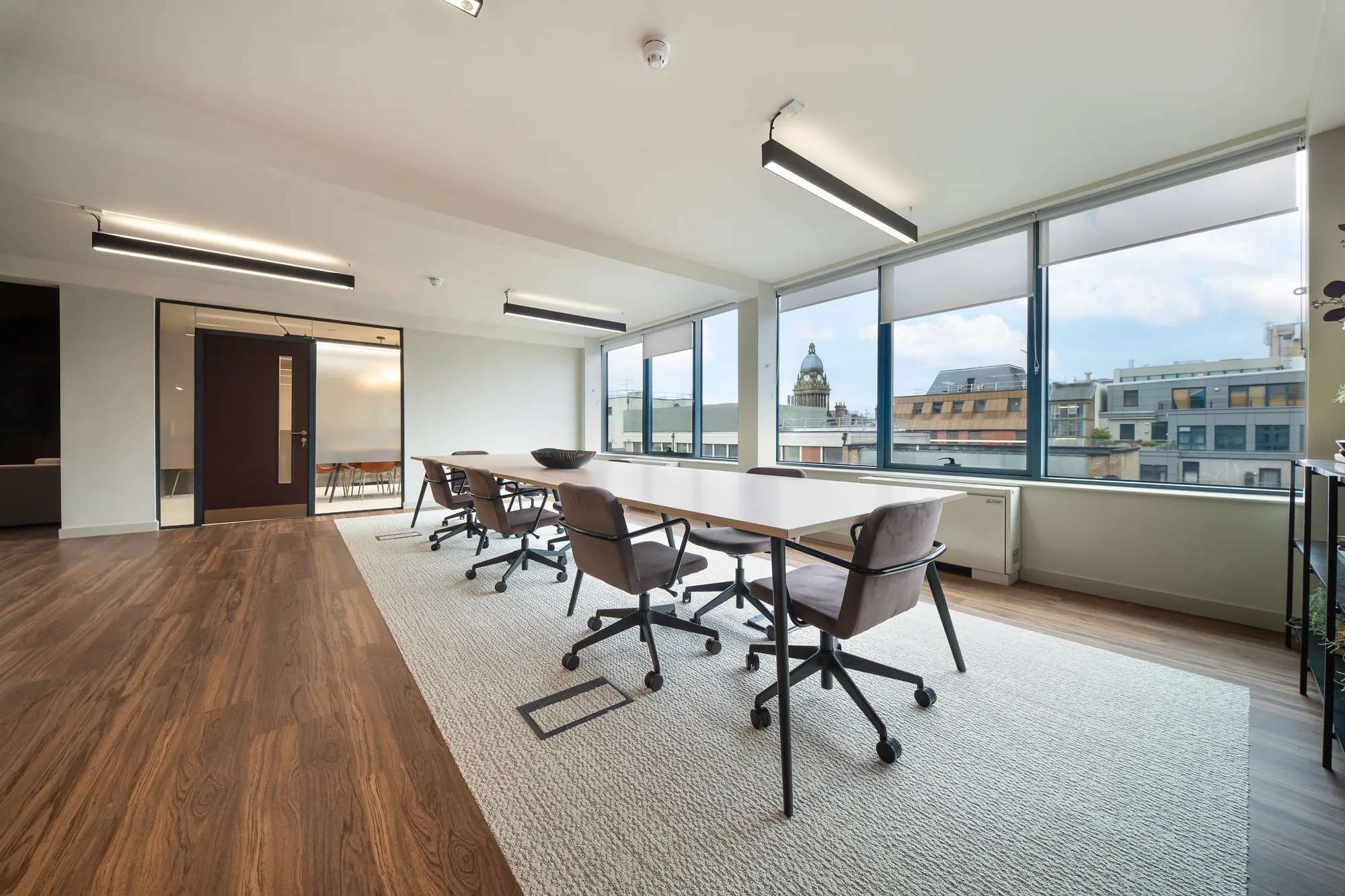 12 Greek Street - Open plan office with city views