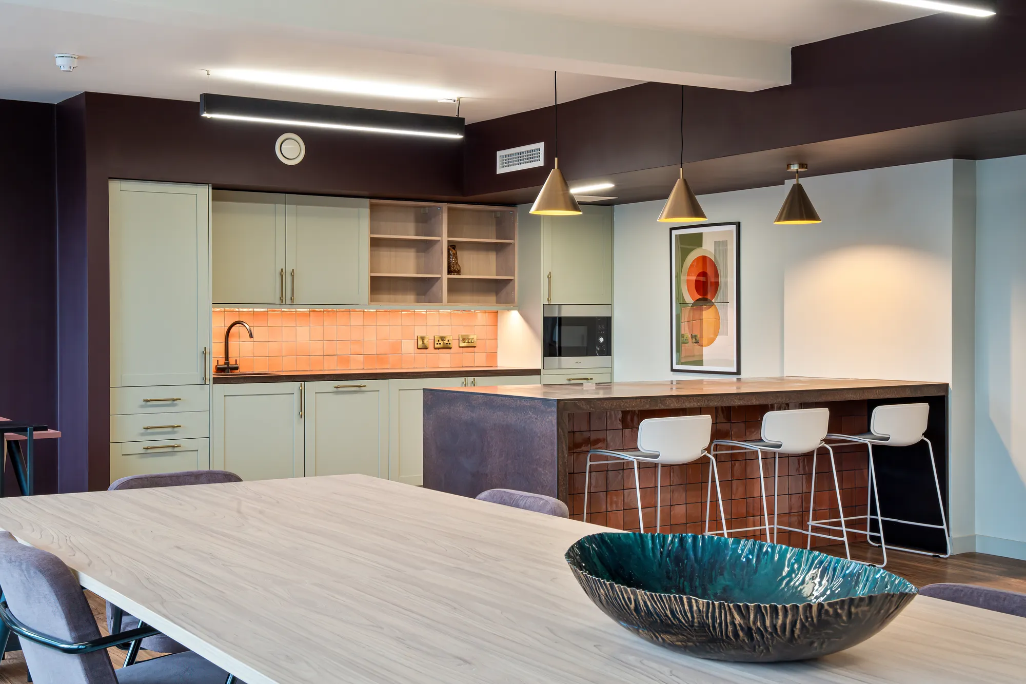 12 Greek Street - Kitchen and breakout